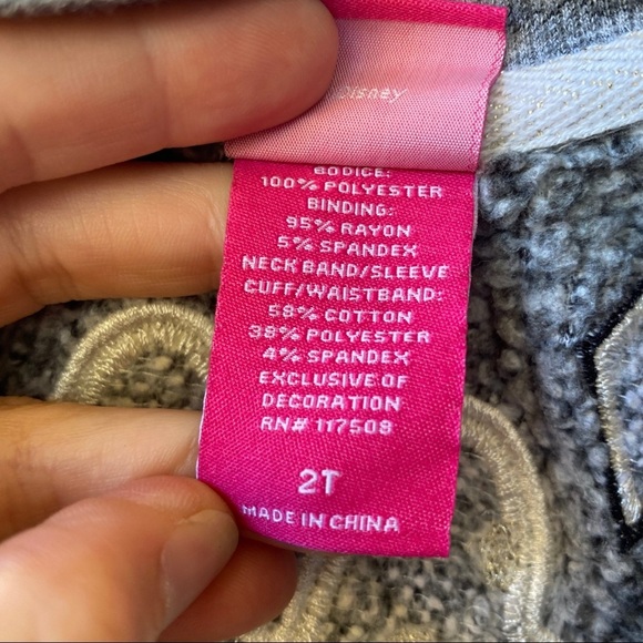 Disney Minnie Mouse Varsity Sweater Full Zip - Picture 7 of 9